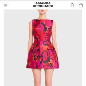 Amanda Uprichard Banco Mini Dress Size Small